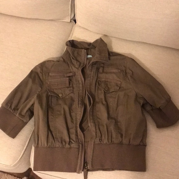Maurices Jackets & Blazers - Maurices Short Sleeve Bomber Jacket
